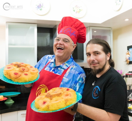 Cooking with Chef Pepin