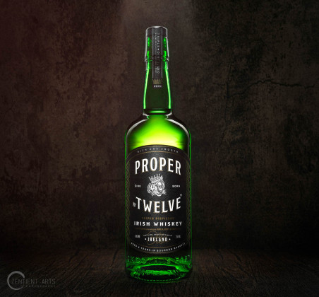 Proper No. Twelve Irish Whiskey Product Photography