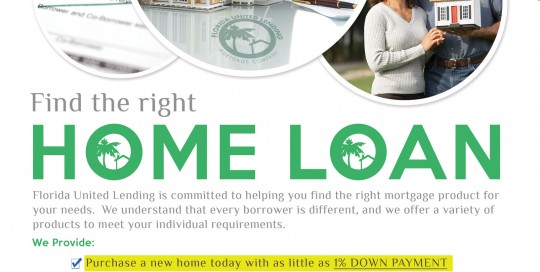 Florida United Lending Mortgage Company Flyer