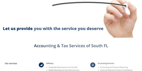 Accounting & Tax Services of South FL Website