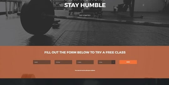 Bear Cut Fitness Website